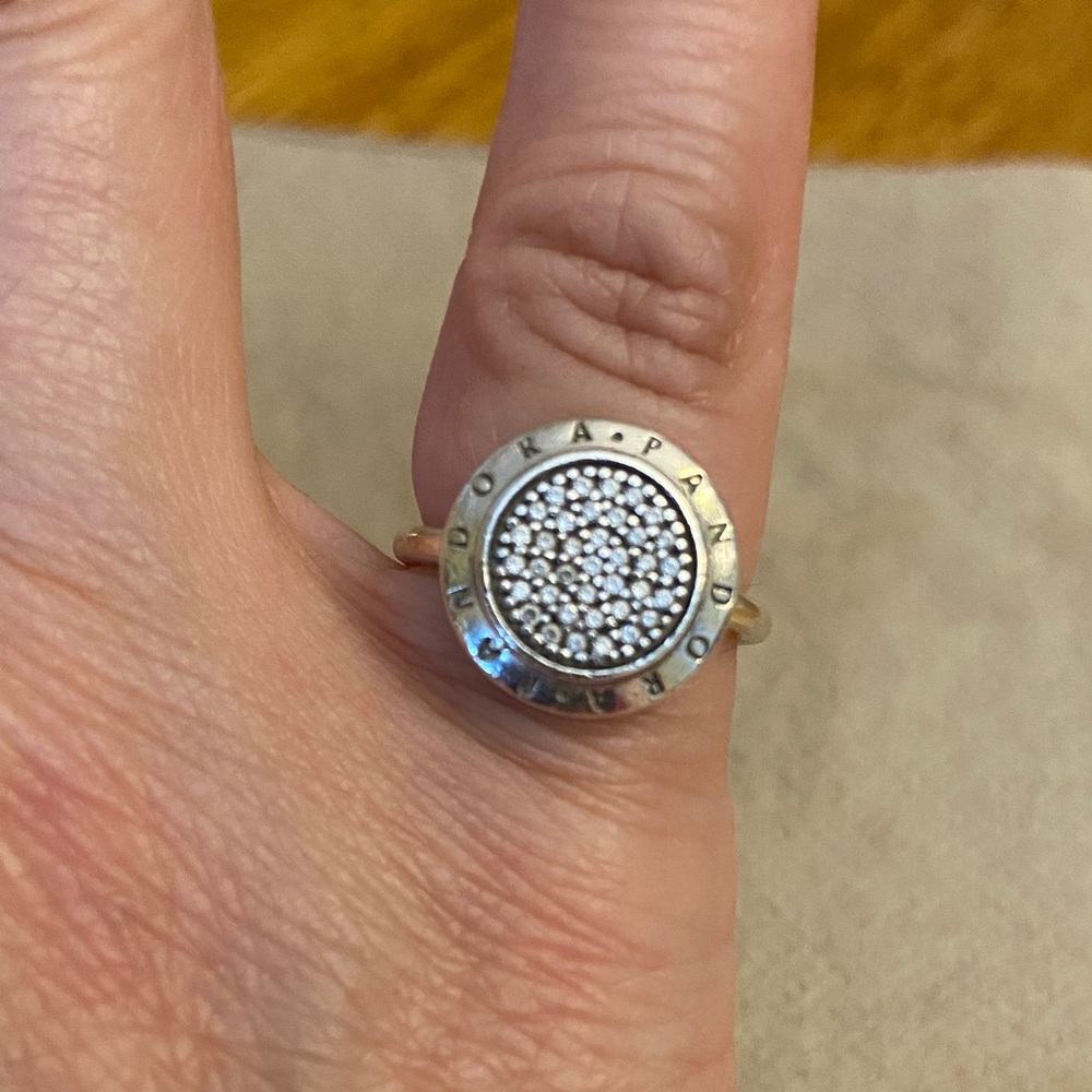Pandora Sterling Silver Ring with Pave Sparkle - Picture 6 of 6